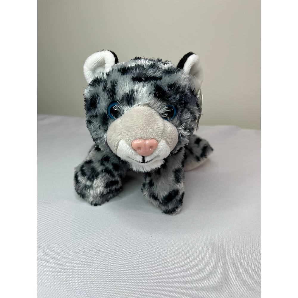 Wild Republic 7 Inch Hug Ems Snow Leopard Plush